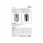 Sistema di raccolta rifiuti Durable DURASORT® 55 L carta azzurro 3211-06