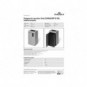 Sistema di raccolta rifiuti Durable DURASORT® 55 L indifferenziata grigio antracite - 3213-57