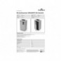 Sistema di raccolta rifiuti Durable DURASORT® 55 L indifferenziata grigio antracite - 3213-57