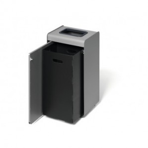 Sistema di raccolta rifiuti Durable DURASORT® 55 L indifferenziata grigio antracite - 3213-57