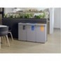 Sistema di raccolta rifiuti Durable DURASORT® 55 L vetro verde 3214-05