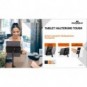 Supporto per tablet con morsetto Durable TOUGH CLAMP XL nero - 8946-01