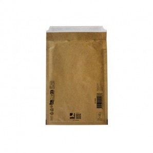 Buste imbottite per spedizioni Q-Connect avana 4/D - conf. 10 pz - 180x265 mm KF10423
