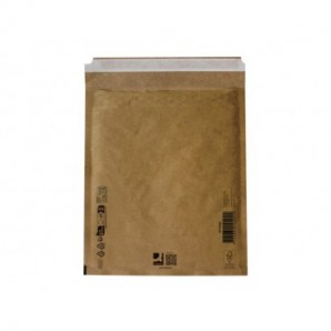 Buste imbottite per spedizioni Q-Connect avana 5/E - conf. 10 pz - 220x265 mm KF10424