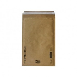 Buste imbottite per spedizioni Q-Connect avana 6/F - conf. 10 pz - 220x340 mm KF10425