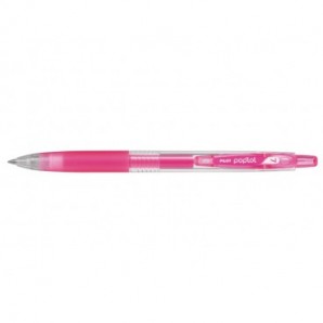 Penna gel a scatto Pilot Pop Lol punta 0,7 mm Neon Pink 001820