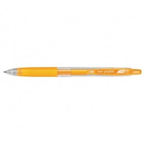 Penna gel a scatto Pilot Pop Lol punta 0,7 mm Neon Orange 001821