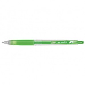Penna gel a scatto Pilot Pop Lol punta 0,7 mm Neon Green 001823