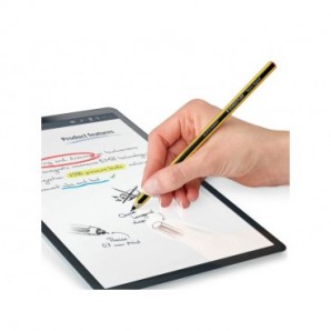 Penna digitale Staedtler Noris Digital per touchscreen in conf. con 5 punte + pinzetta - 180 22-1