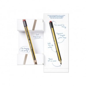 Penna digitale Staedtler Noris Digital Jumbo per touchscreen in conf. con 5 punte + pinzetta - 180j 22-1