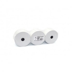 Rotol termici per aree di servizio Rotolificio Pugliese BPA FREE 60 mm Ø100 mm f. 18 mm 80 g/m² - conf. 3 pz