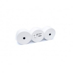 Rotoli termici per aree di servizio Rotolificio Pugliese BPA FREE 57 mm Ø100 mm f. 12 mm 80 g/m² - conf. 3 pz
