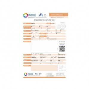 Rotoli termici per stampantine Rotolificio Pugliese BPA FREE 80 mm x 20 m f. 12 - 55 g/m² - conf. 10 pz - TER757