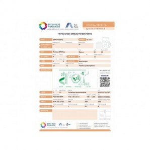 Rotoli termici registratore di cassa Rotolificio Pugliese BPA FREE 57 mm Ø38 mm 55 g/m² f. 12 mm conf. 10 pz