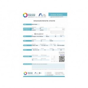 Rotolo plotter RPlotter in carta Navigator 61 mm x 50 m - foro 50 mm - 90 g/m² - RP61P19NV