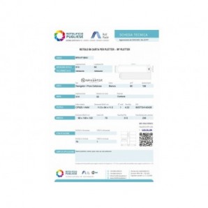 Rotolo plotter RPlotter in carta Navigator 91,4 mm x 50 m - foro 50 mm - 80 g/m² - RP91P18NV