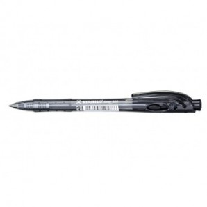 Penna a sfera a scatto Stabilo Liner 308 punta 0,7 mm nero 308H/1-46