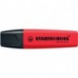 Evidenziatore Stabilo Boss Original 2-5 mm rosso rosso - 70/48