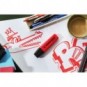 Evidenziatore Stabilo Boss Original 2-5 mm rosso rosso - 70/48