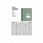 Registro protocollo corrispondenza ricevuta/spedita O.C.L. 56 ff - 23x29,7 cm - conf. da 2 blocchi - 0172N
