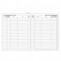 Registro protocollo corrispondenza ricevuta/spedita O.C.L. 56 ff - 23x29,7 cm - conf. da 2 blocchi - 0172N