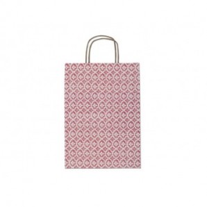 Borsa shopper Rex-Sadoch Allegra in carta erba formato 16x8x21 cm - conf. 25 pz - SDF16-317J