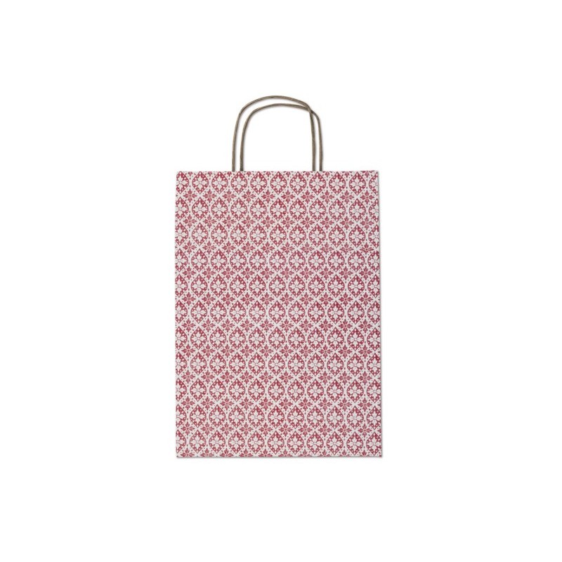 Borsa shopper Rex-Sadoch Allegra in carta erba formato 16x8x21 cm - conf. 25 pz - SDF16-317J