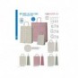 Borsa shopper Rex-Sadoch Allegra in carta erba formato 36x12x41 cm - conf. 25 pz - SDF36-317J