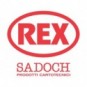 Borsa shopper Rex-Sadoch Allegra tinta unita Fashion su kraft bianco - verde salvia 36x12x41 cm - conf. 25 pz