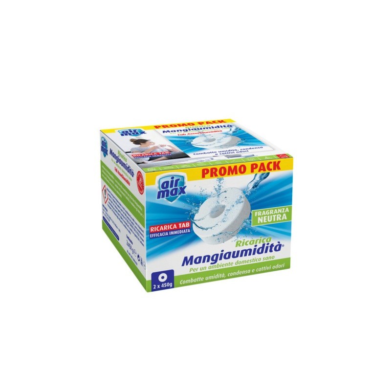 Ricarica Tab Air Max conf. 2 x 450 g neutra D0090