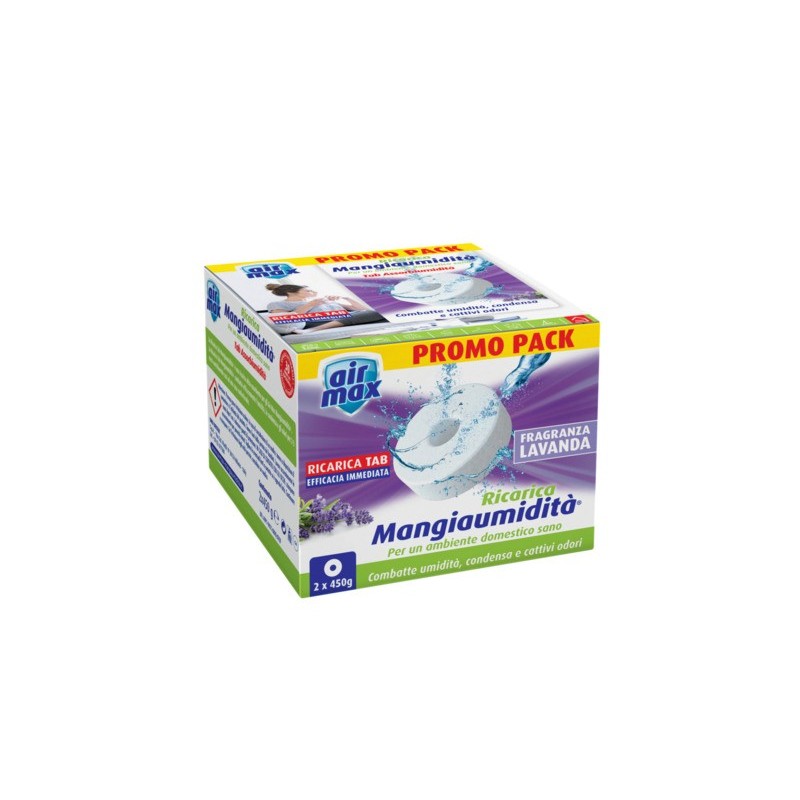 Ricarica Tab Air Max conf. 2 x 450 g lavanda D0091