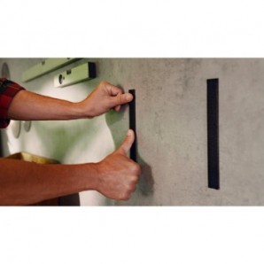 Strisce adesive Ultra Power Tesa nere in PP 5 cm x 25 mm - conf. 2 pz - 55234-00000-00