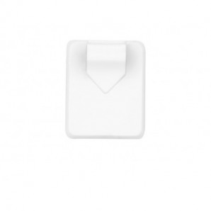 Ganci autoadesivi in filo metallico Tesa Powerstrips S bianco - conf. 3 pz - 57615-00001-00