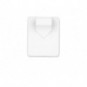 Ganci autoadesivi in filo metallico Tesa Powerstrips S bianco - conf. 3 pz - 57615-00001-00