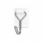 Ganci autoadesivi in filo metallico Tesa Powerstrips S bianco - conf. 3 pz - 57615-00001-00