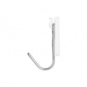 Ganci autoadesivi in filo metallico Tesa Powerstrips S bianco - conf. 3 pz - 57615-00001-00