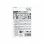 Ganci autoadesivi XL Tesa Powerstrips bianco - 3x9,4 cm rettangolari - 59029-00001-00