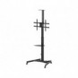 Supporto TV mobile Fellowes regolabile 91×68,3×213,8 cm - nero 100136877