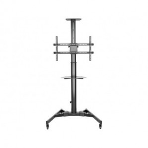 Supporto TV mobile Fellowes regolabile 91×68,3×213,8 cm - nero 100136877