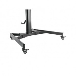 Supporto TV mobile Fellowes regolabile 91×68,3×213,8 cm - nero 100136877