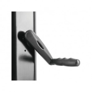 Supporto TV mobile Fellowes regolabile 91×68,3×213,8 cm - nero 100136877