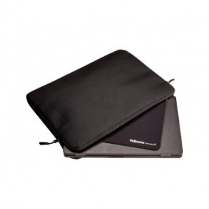 Tappetino mouse XL Fellowes Breyta con antibatterico Microban 28×21 cm - nero 100138995