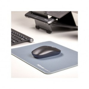 Tappetino mouse XL Fellowes Breyta con antibatterico Microban 28×21 cm - blu marino - 100139317