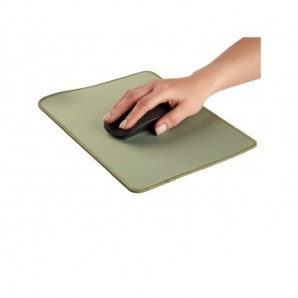 Tappetino mouse XL Fellowes Breyta con antibatterico Microban 28×21 cm - salvia 100139318