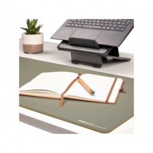 Sottomano da scrivania con Microban Fellowes Breyta verde salvia 100139323