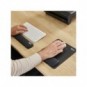 Tappetino mouse con poggiapolso Fellowes Breyta - antibatterico Microban 24×20 cm - nero - 100142555