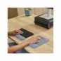Tappetino mouse con poggiapolso Fellowes Breyta - antibatterico Microban 24×20 cm - blu marino - 100142557