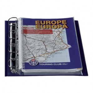 Buste a soffietto Q-Connect a perforazione universale A4 PVC trasparente - conf. 5 pezzi - KF00138