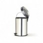 Bidone in acciaio inox con pedale Perfetto e vaschetta estraibile da 20 L ''Premium'' Ø 34x H.44,5 cm - 0447 - 0448