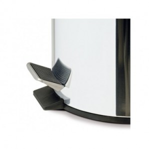 Bidone in acciaio inox con pedale Perfetto e vaschetta estraibile da 20 L ''Premium'' Ø 34x H.44,5 cm - 0447 - 0448
